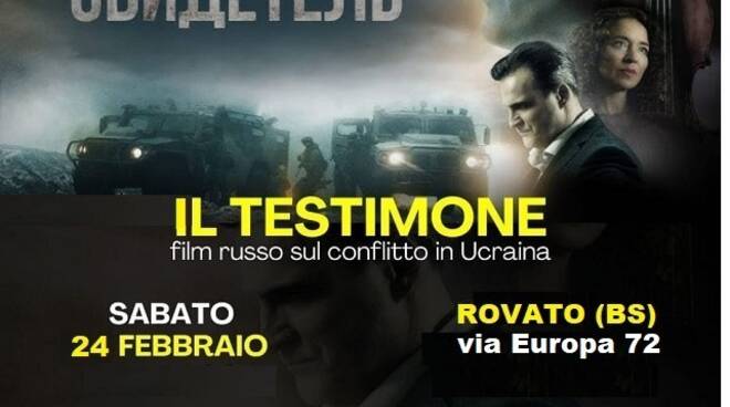 locandina film il testimone