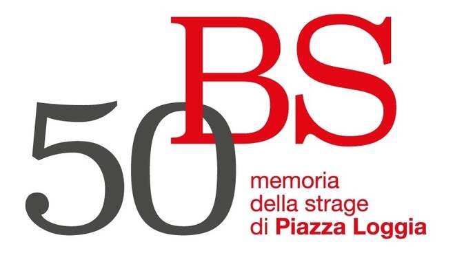 logo 50° piazza loggia