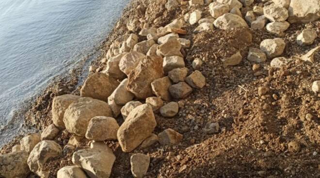 Manerba spiaggia di località Dusano