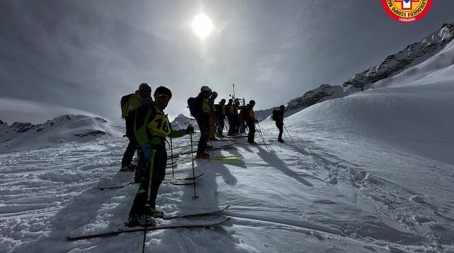 soccorso alpino sci Cnas Passo del Tonale