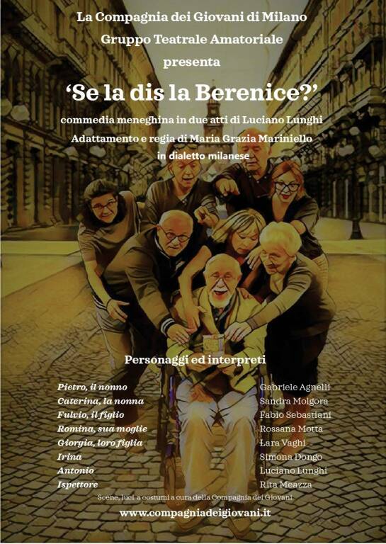 Se la dis la Berenice?". teatro