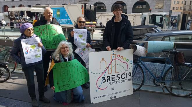 Traffico in centro Ztl Brescia al Passo coi Tempi