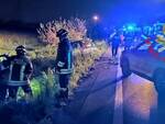 incidente notte Nuvolera Vigili del fuoco