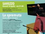 locandina "la spremuta" teatro