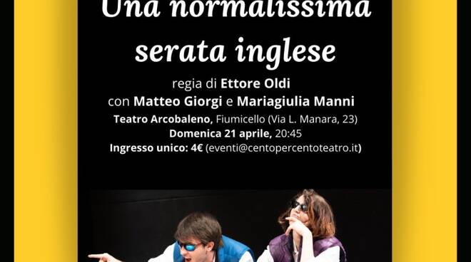 "serata inglese" teatro