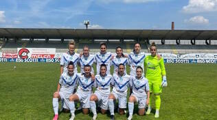 Brescia calcio femminile a Pavia