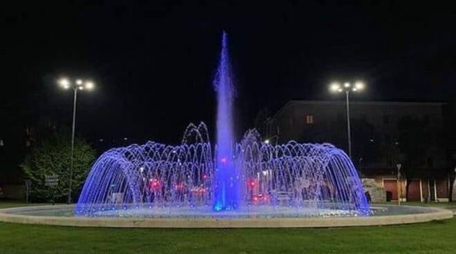 fontana blu