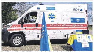 ambulanza ucraina associazione Nadiya