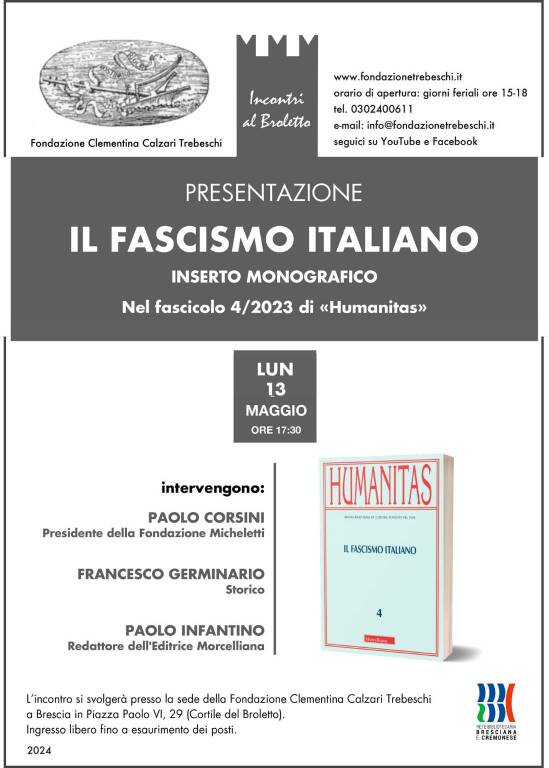 locandina fascismo italiano